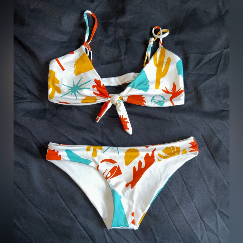 L*Space Taco Bell Bikini xs